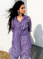 Periwinkle Bandhej Tunic