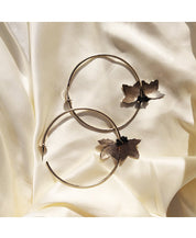 Petal Hoop Earrings