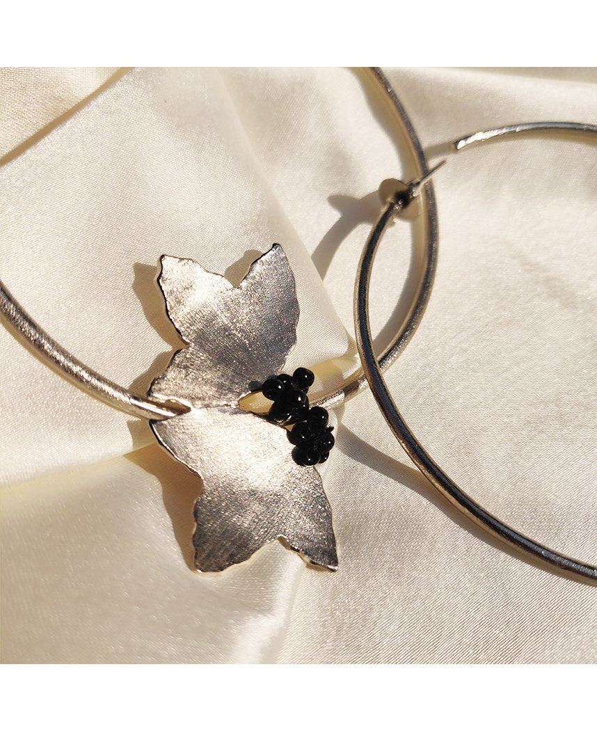 Petal Hoop Earrings