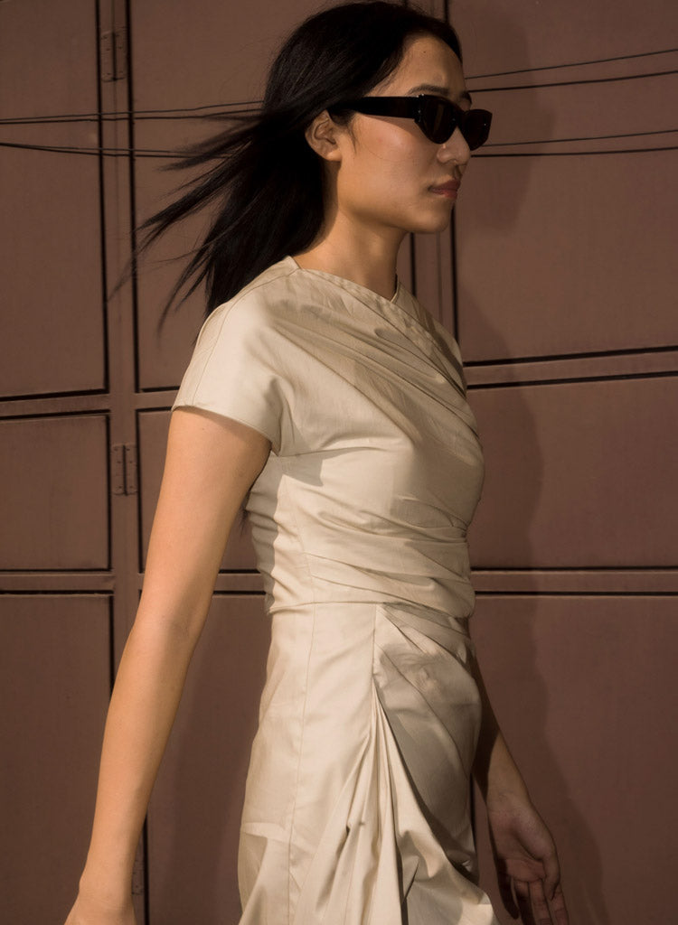 Petra Draped Dress