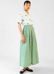 Petunia Checkered Skirt