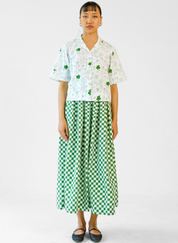 Petunia Checkered Skirt