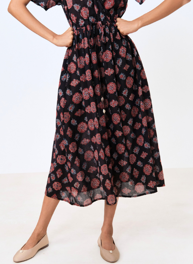 Petunia Drawstring Dress