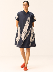 Phantom Leaves Dress