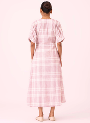 Pine Checkered Dress