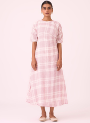 Pine Checkered Dress