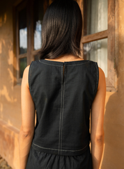 Pinecone Black Crop Set