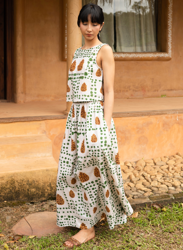 Pinecone Crop Top