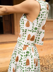 Pinecone Crop Top
