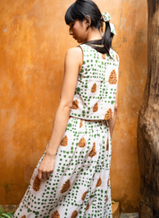 Pinecone Crop Top Set