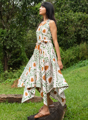 Pinecone Handkerchief Dress