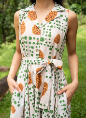 Pinecone Handkerchief Dress