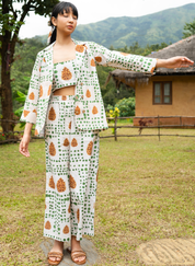 Pinecone Jacket Set