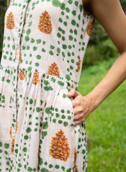 Pinecone Shirt Dress