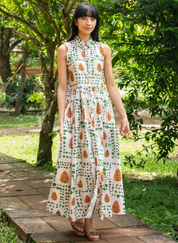 Pinecone Shirt Dress