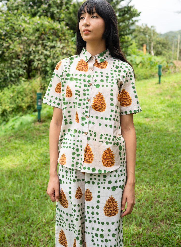 Pinecone Shirt Set