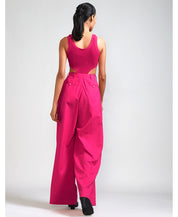 Long Pleated Trouser