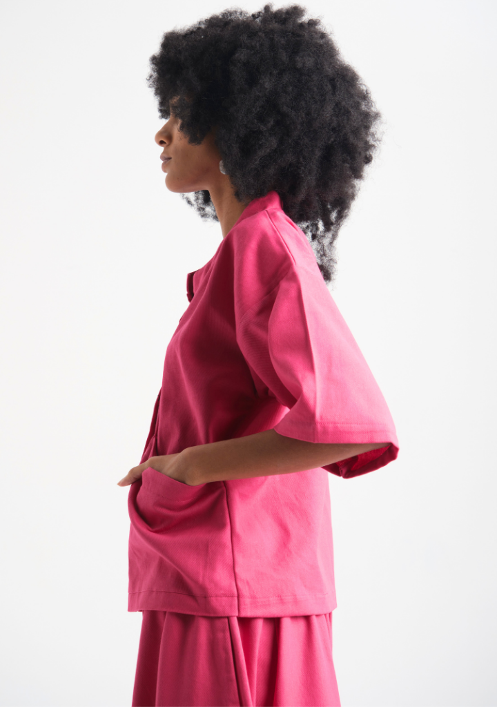 Pink Dahlia Top
