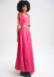 Pink Lotus Pants