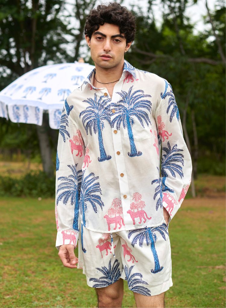 Pink Panther Print Shirt