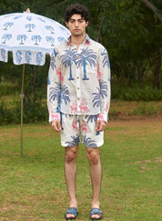 Pink Panther Print Shirt