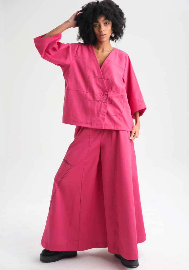 Pink Peony Top