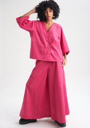 Pink Peony Top
