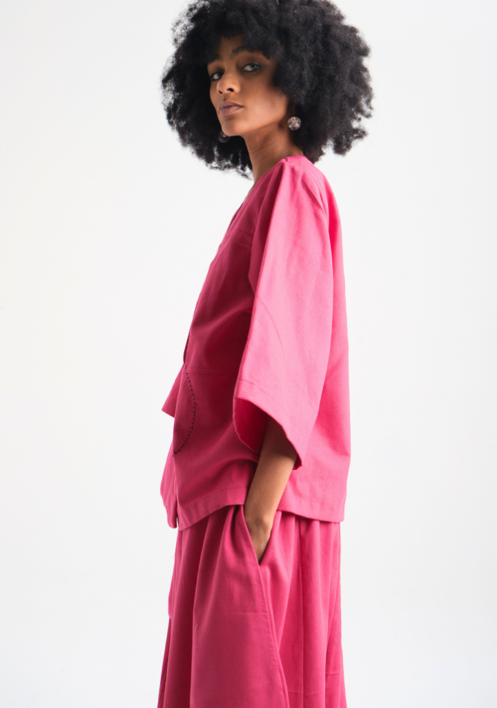 Pink Peony Top