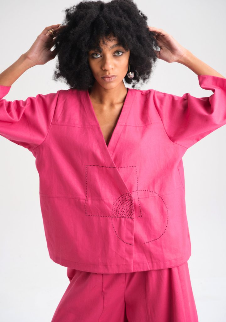 Pink Peony Top