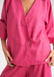 Pink Peony Top