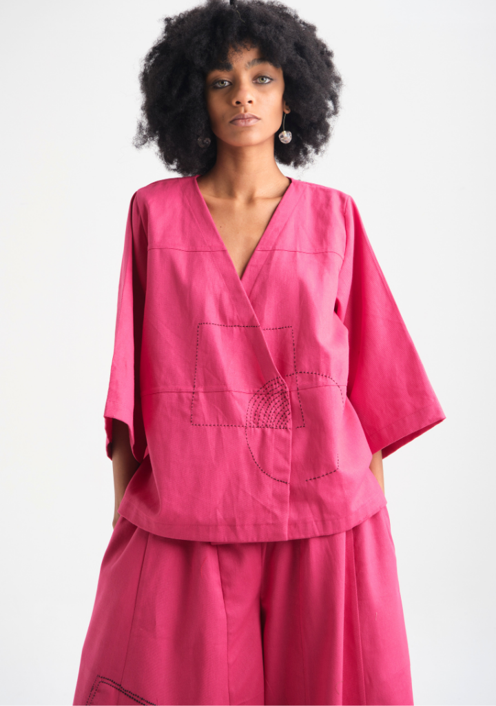 Pink Peony Top