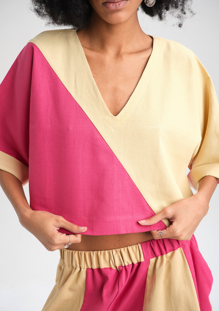 Pink Tulip Top
