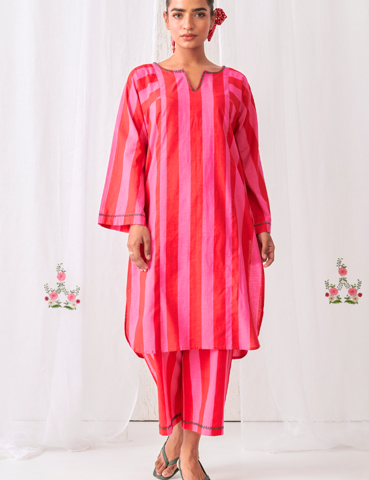 Pink-_-Red-Stripes-Short-Phiran-Kurta-Set-A.png