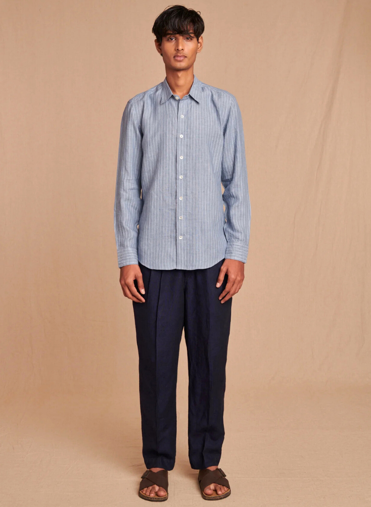 Pinstripe Oxford Shirt