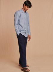 Pinstripe Oxford Shirt