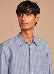 Pinstripe Oxford Shirt