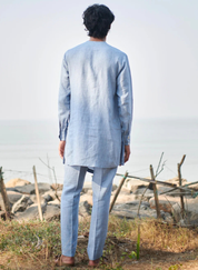Pinstripe Kurta Set