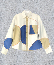 Pintuck Crochet Shirt