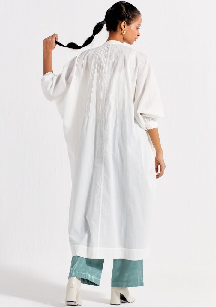 Pintuck Kaftan
