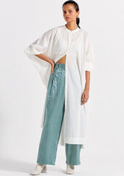 Pintuck Kaftan Set