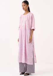 Pintuck Polka Kaftan