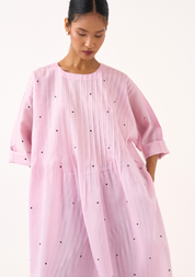 Pintuck Polka Kaftan