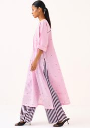 Pintuck Polka Kaftan
