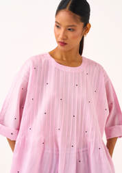 Pintuck Polka Kaftan