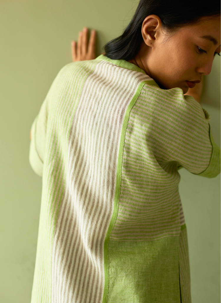 Pira Stripe Tunic Kaftan