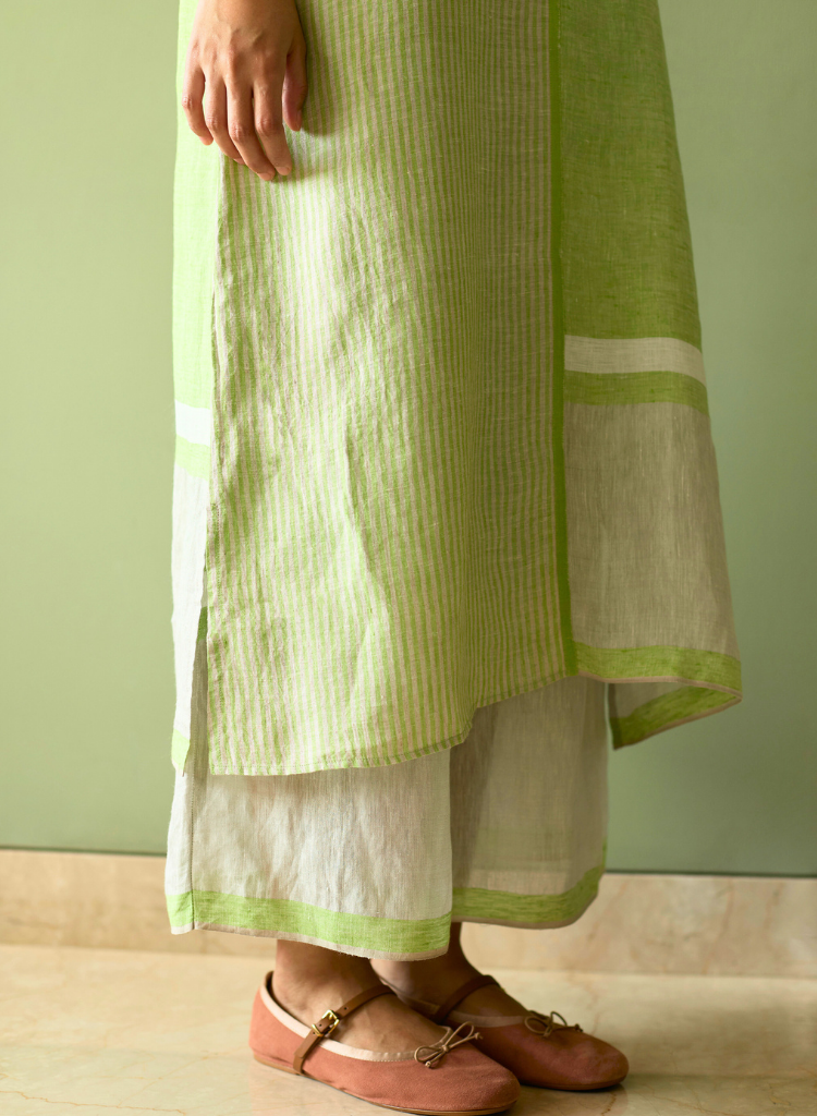 Pira Stripe Tunic Kaftan