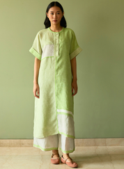 Pira Stripe Tunic Kaftan Set