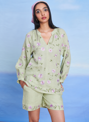 Pista Billow Shorts Set