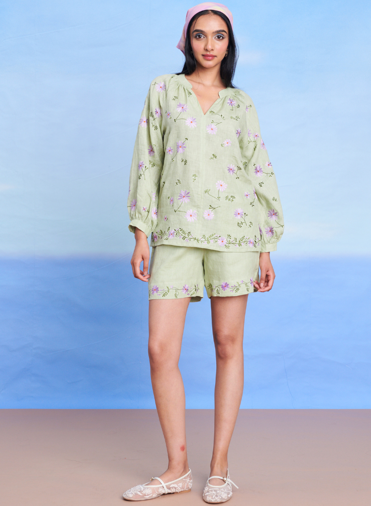 Pista Billow Shorts Set