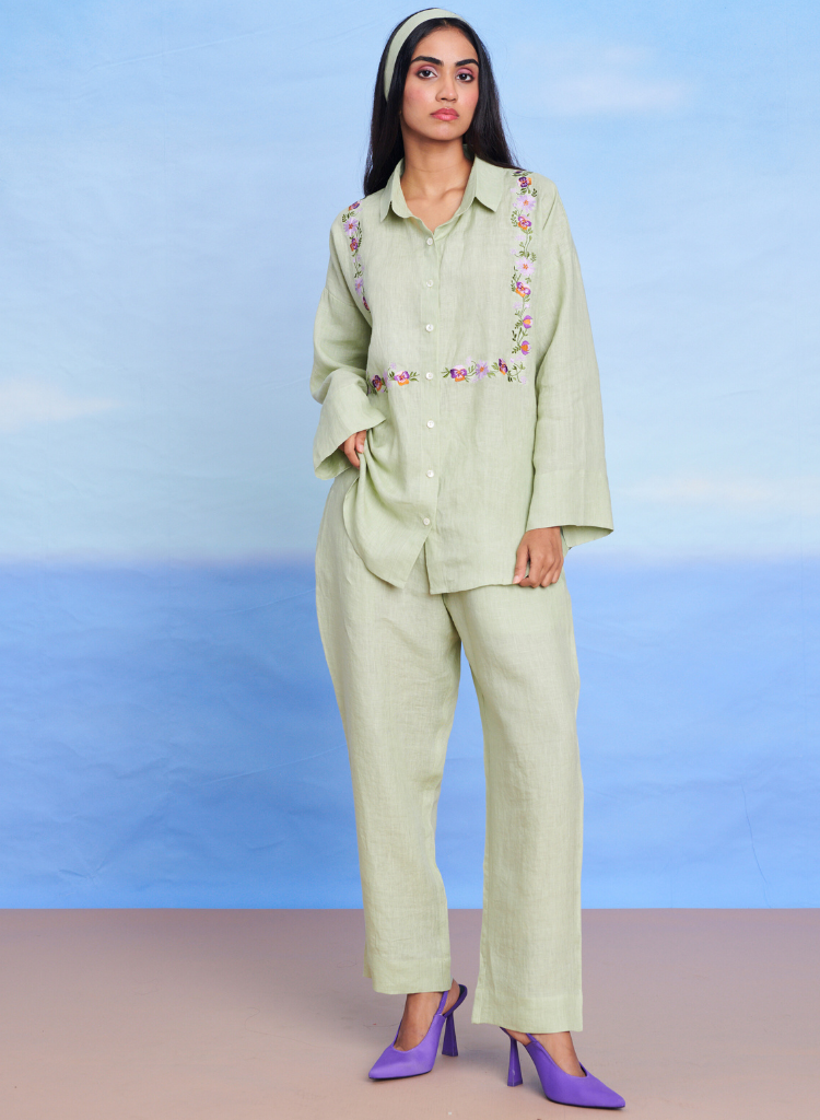 Pista Flared Shirt Set